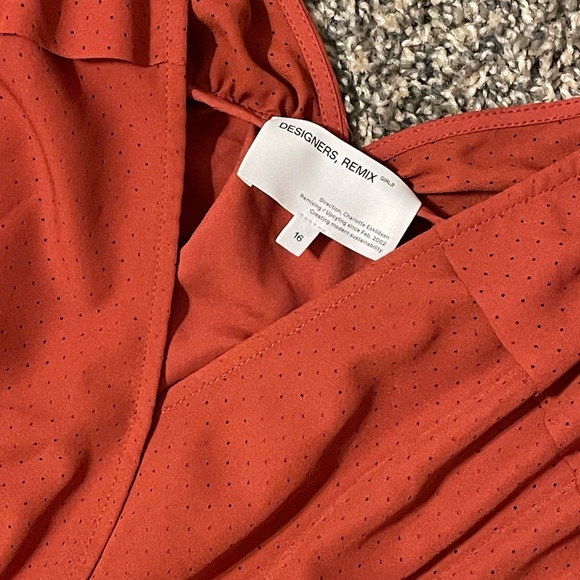 Designers, Remix direction by Charlotte Eskildsen girls tiered sleeveless dress - Picture 6 of 9